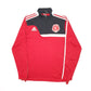 Mens Red Adidas Richmond Kickers Quarter Zip Jumper