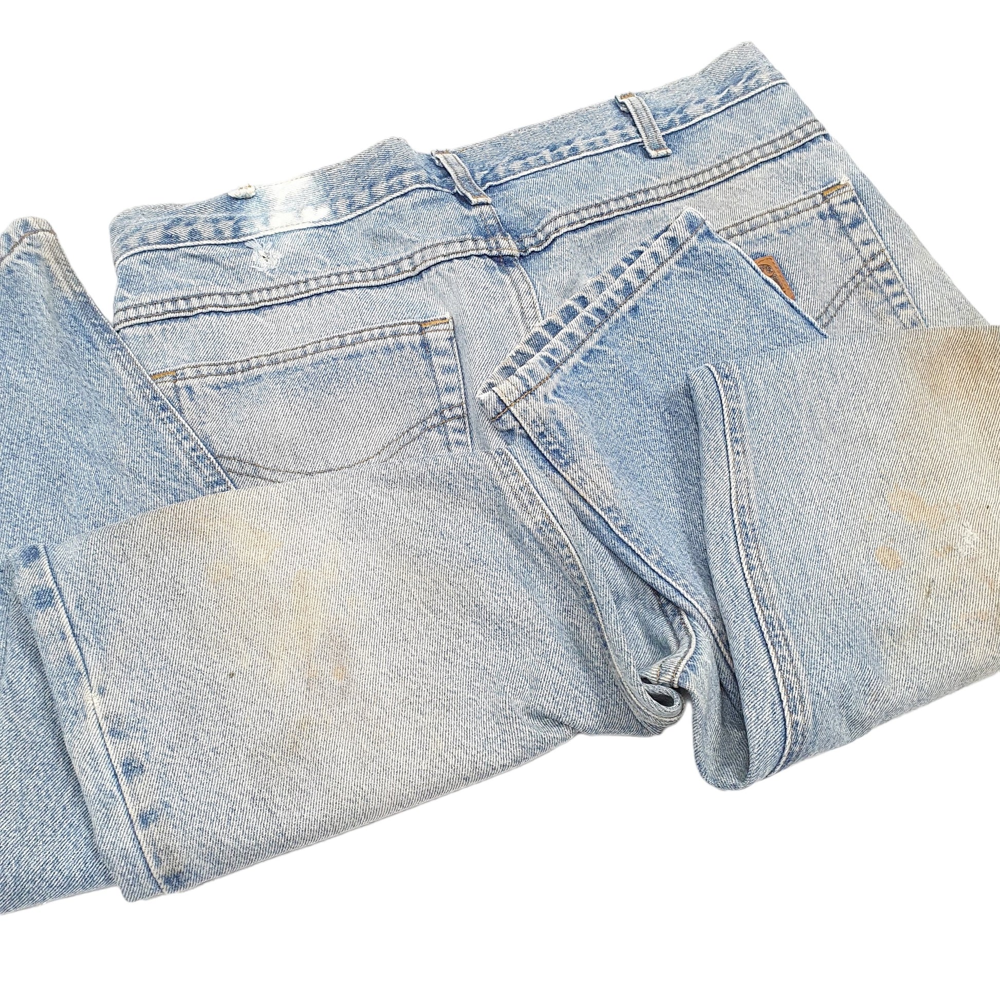 Mens Blue Carhartt Traditional B18 JeansW36 L32