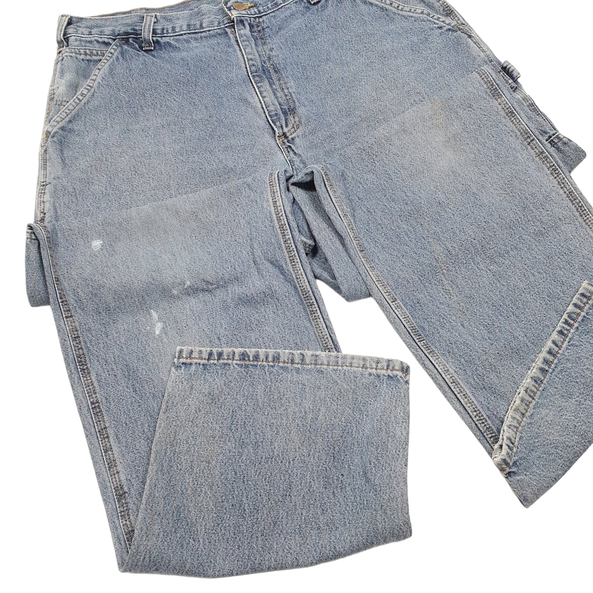Mens Blue Carhartt Carpenter B13 JeansW36 L32