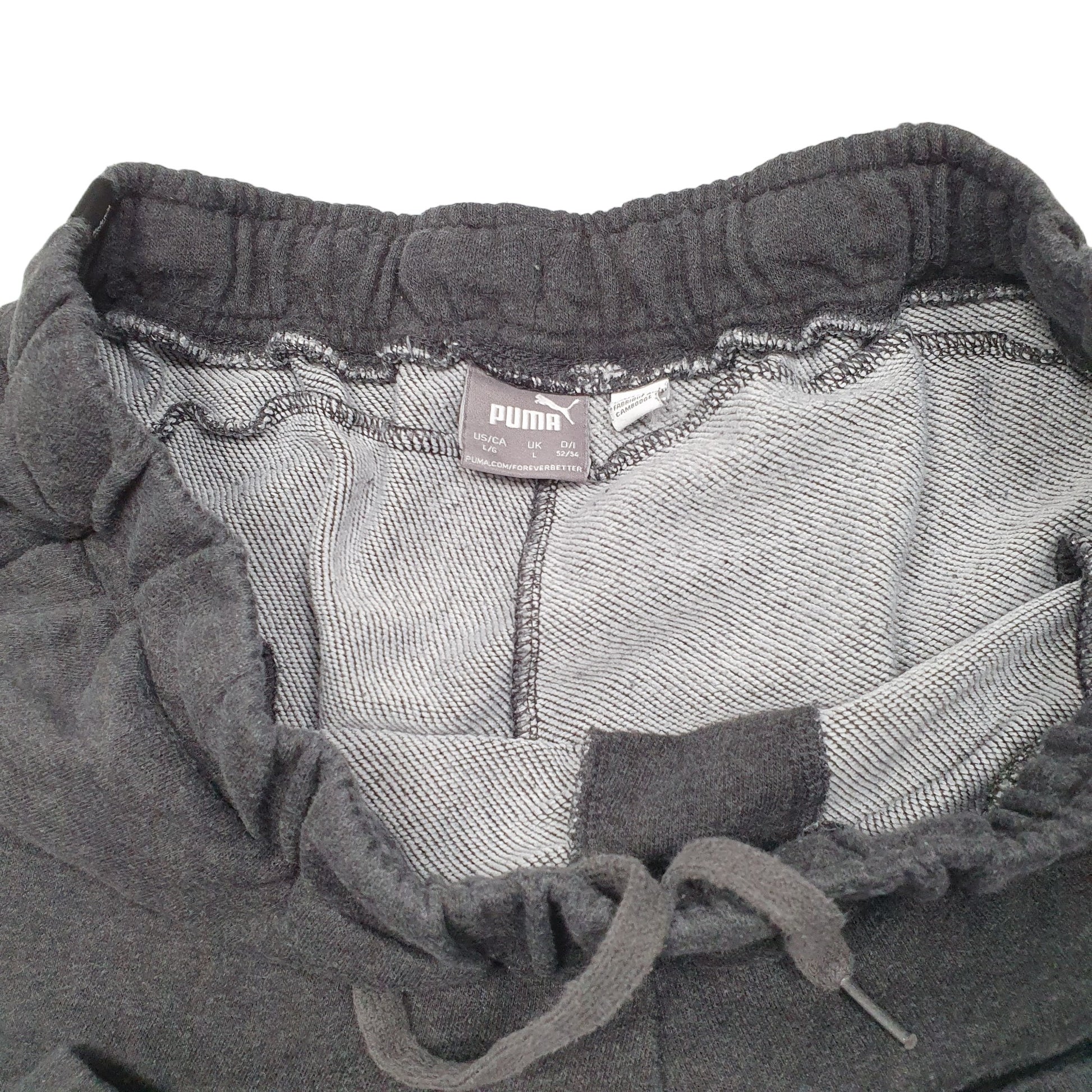 Mens Grey Puma  Jogger Trousers