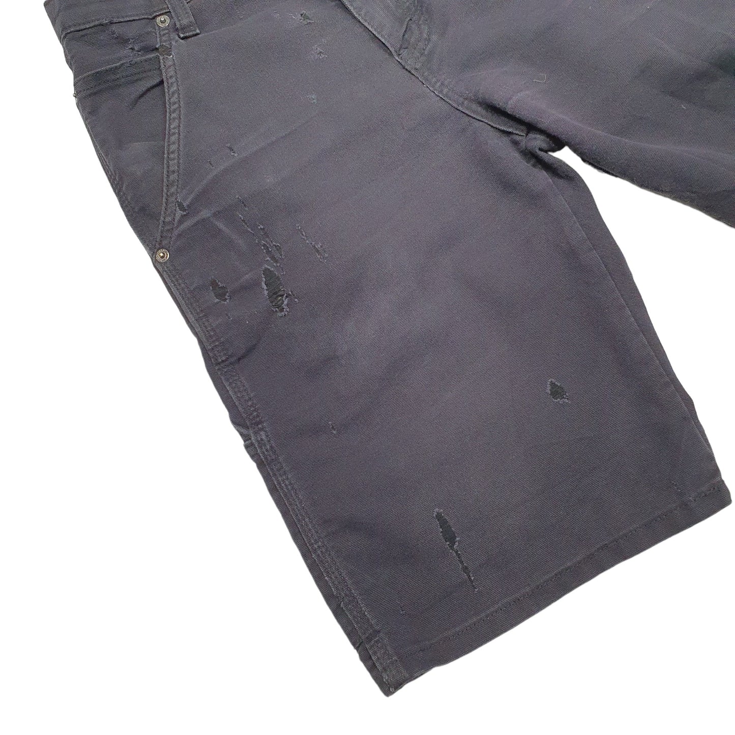 Mens Black Dickies Flex Denim Shorts