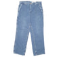 Mens Blue Carhartt Carpenter Dungaree Fit 382-83 JeansW32 L30