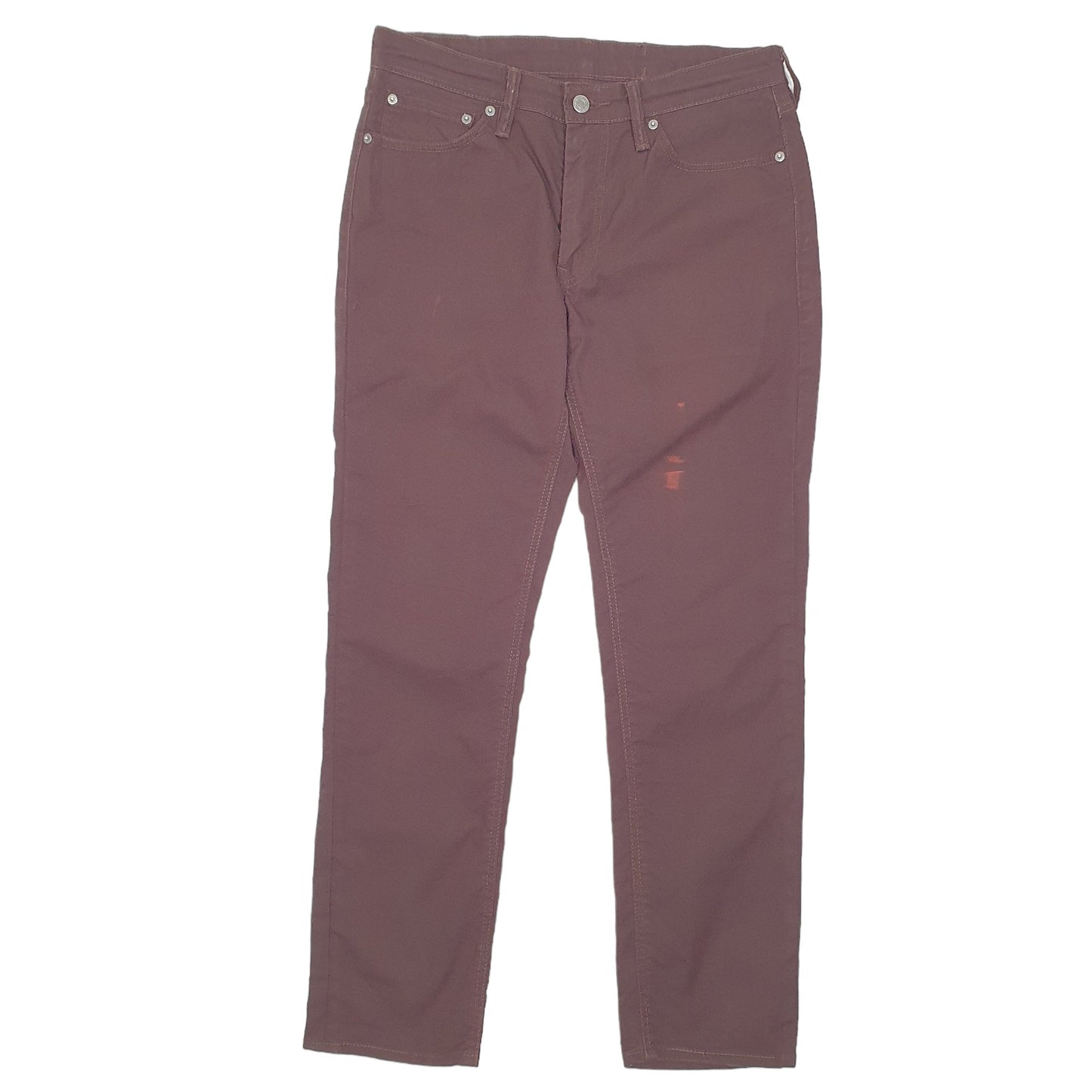 Mens Brown Levis 511 Chino Trousers