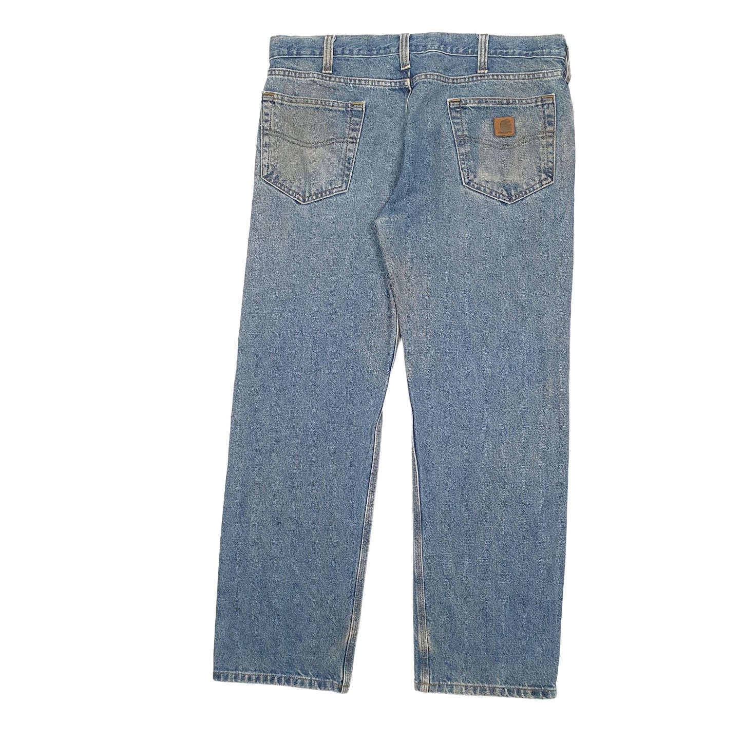 Mens Blue Carhartt B480 Carpenter JeansW38 L30