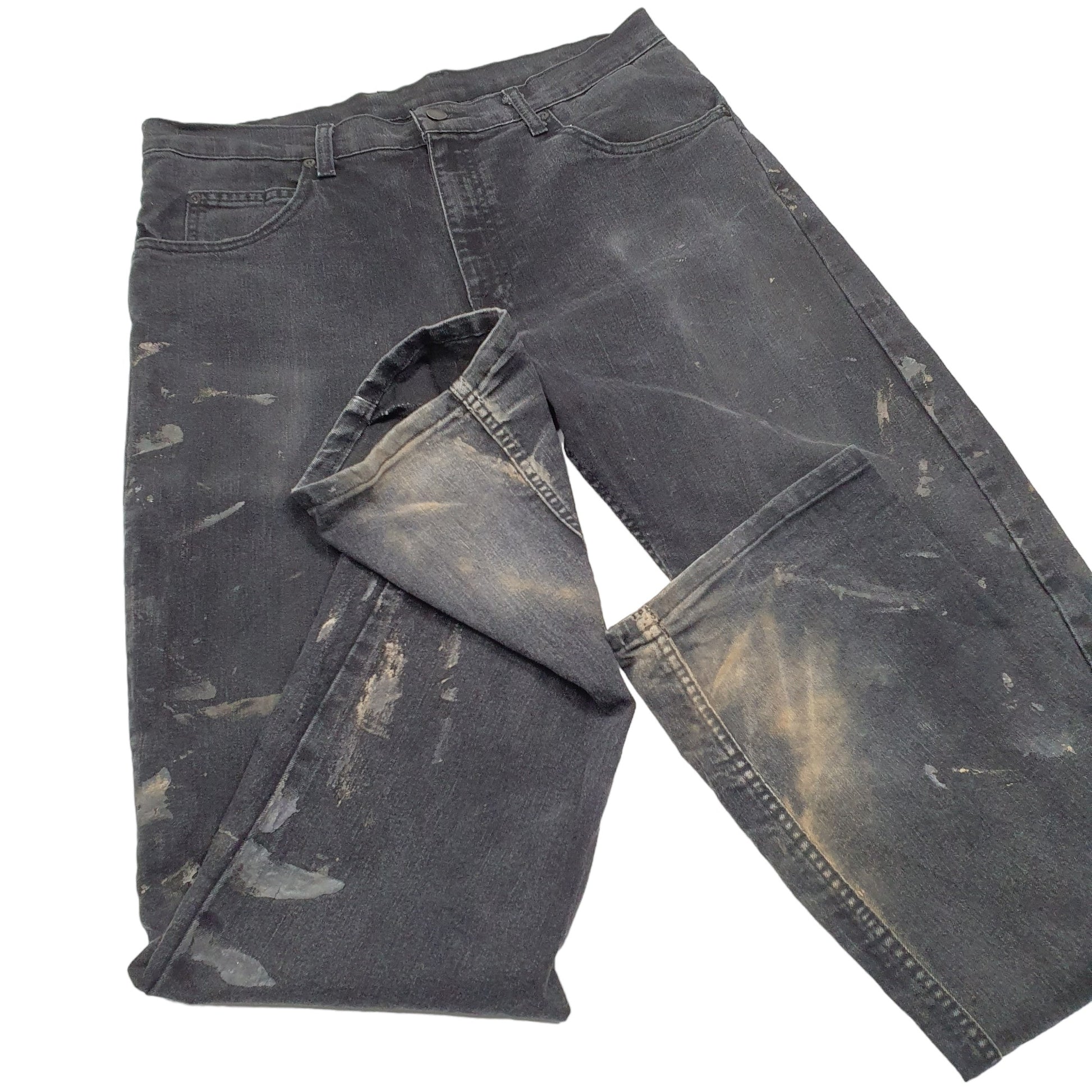 Mens Black Dickies Stretch Casual JeansW34 L34