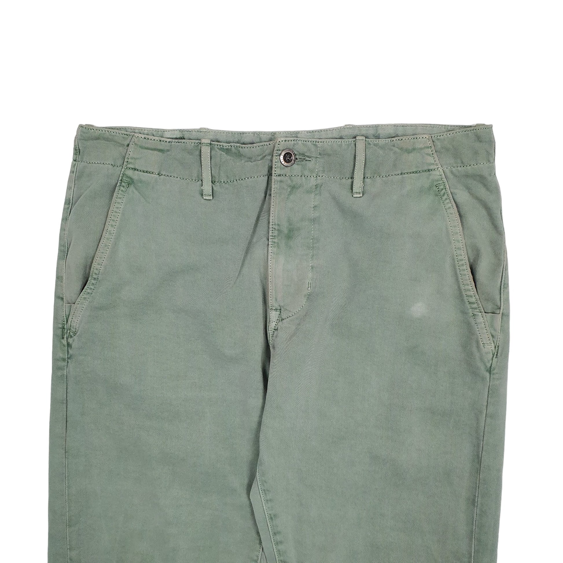 Mens Green Levis  Chino Trousers