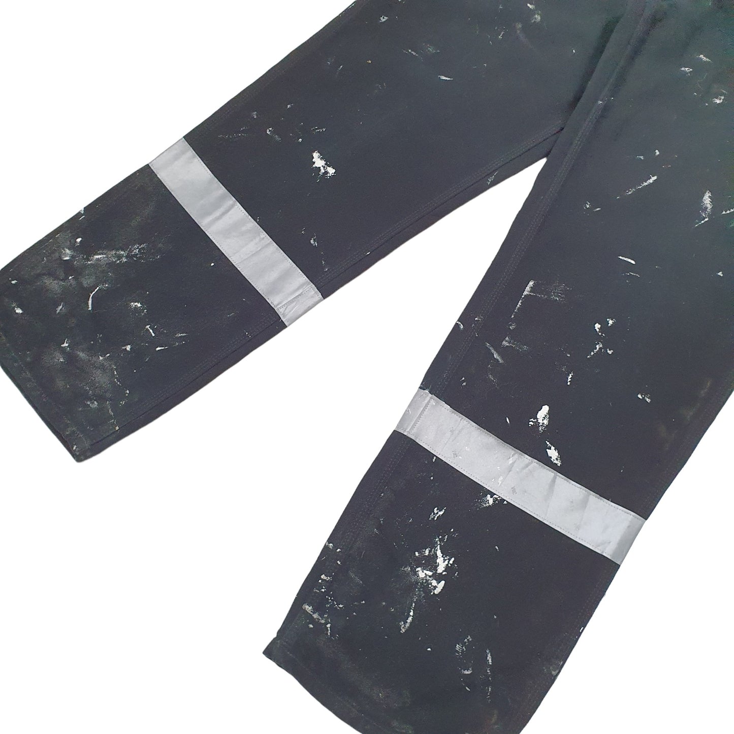 Mens Black Carhartt B11 3M Cargo Trousers