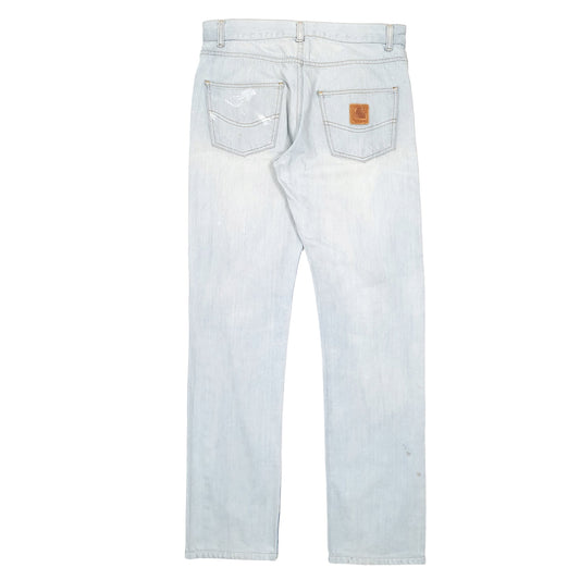 Mens Blue Carhartt Carpenter Carpenter JeansW30 L32