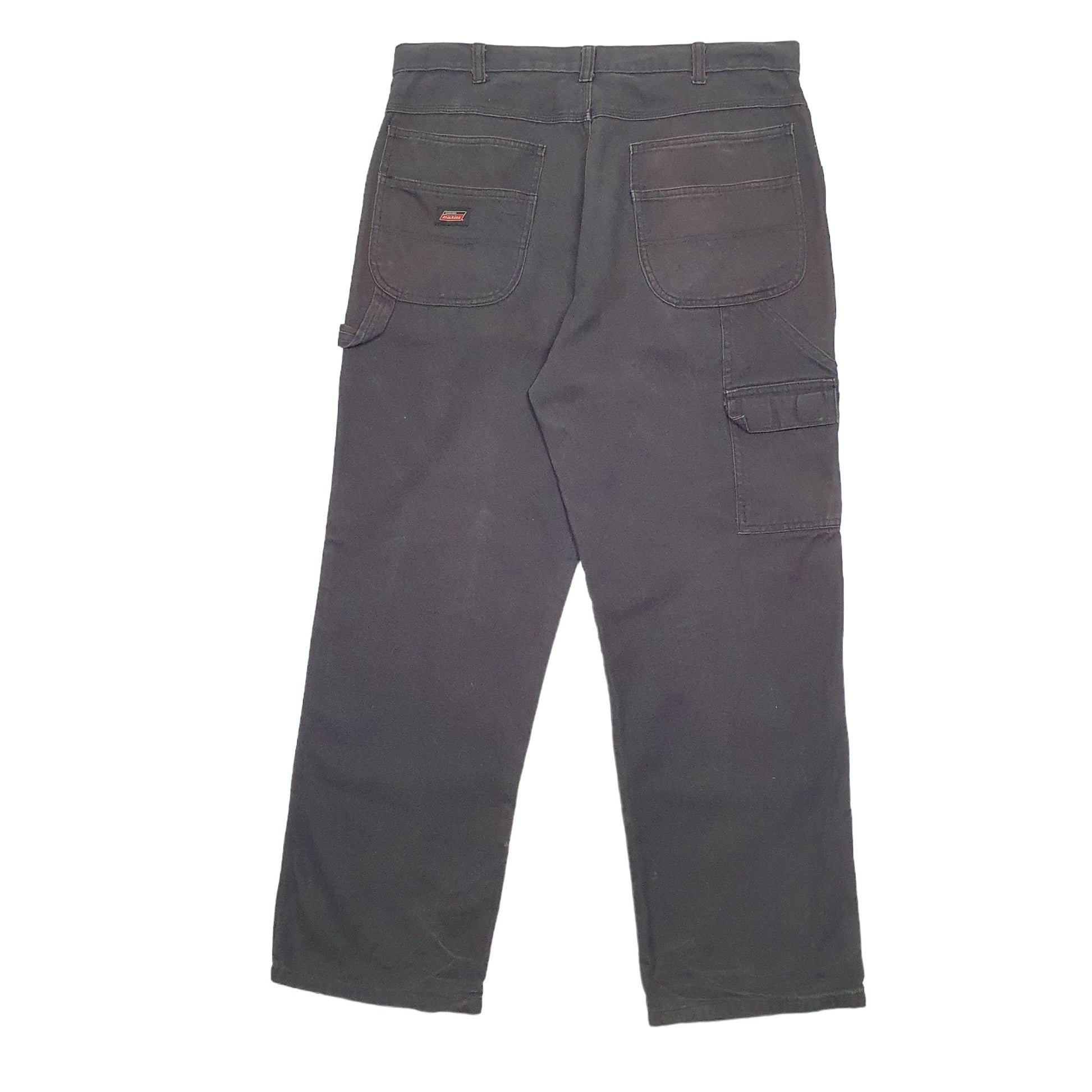 Mens Black Dickies Carpenter Carpenter Trousers