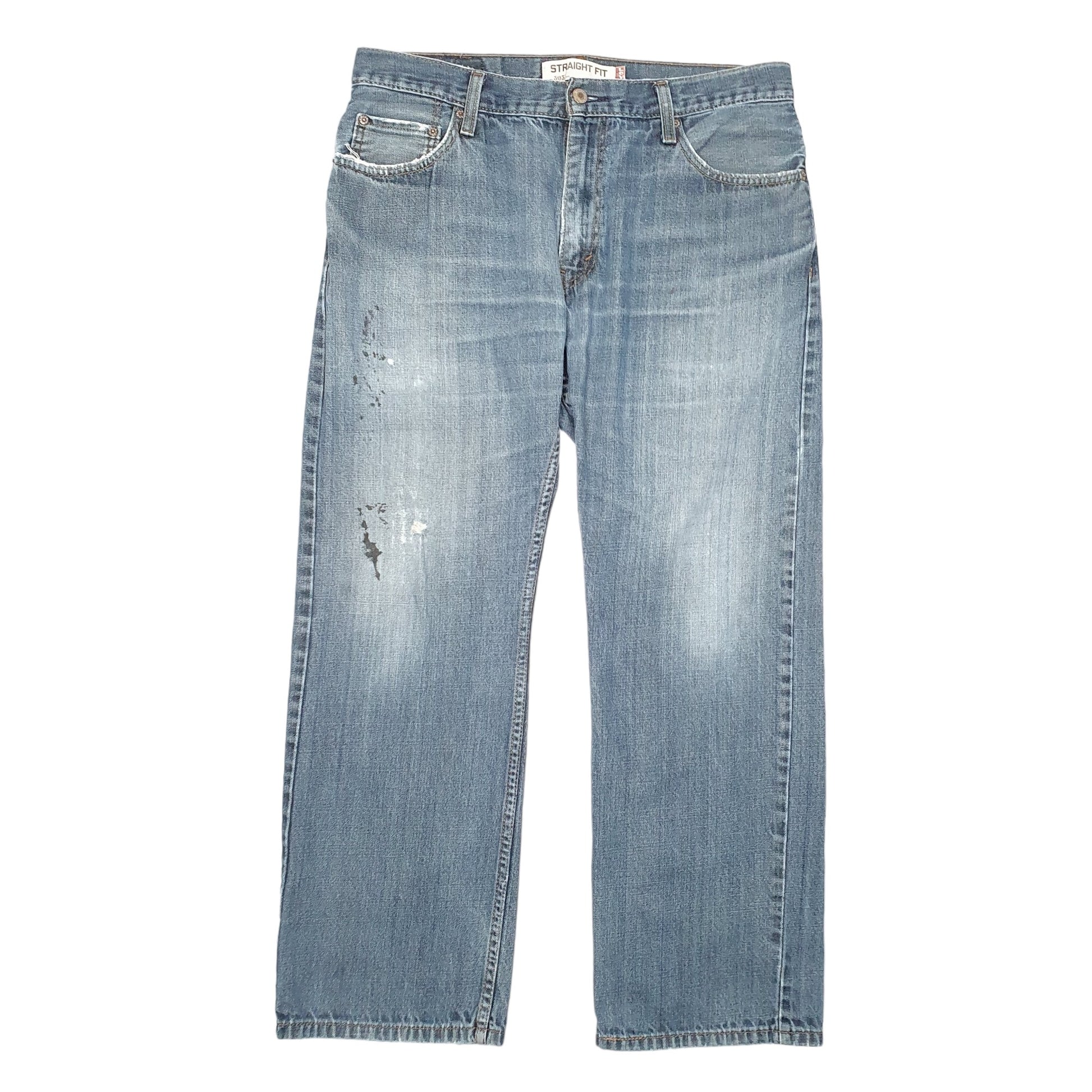 Mens Blue Levis  505 JeansW34 L30