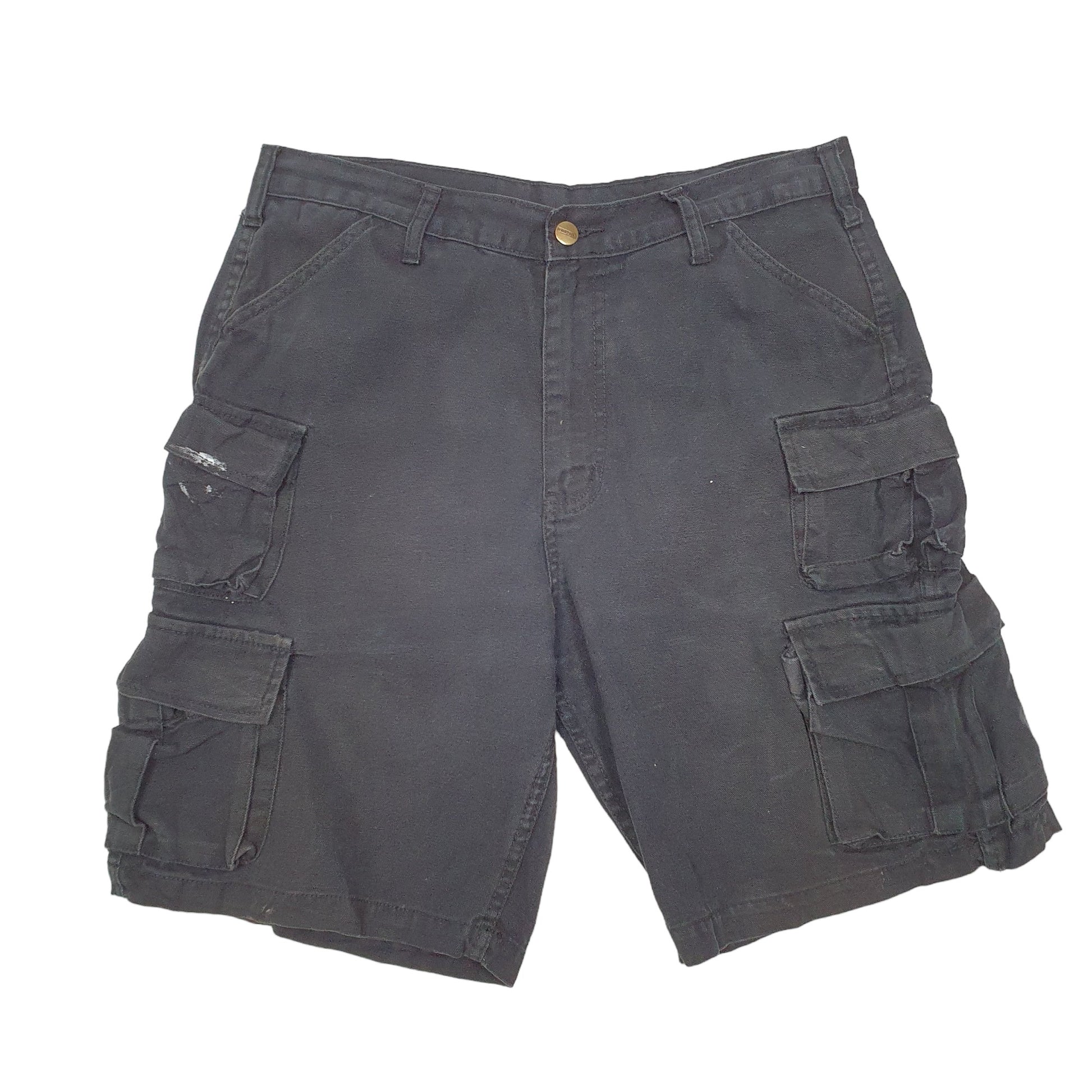 Mens Black Dakota  Cargo Shorts