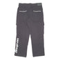 Mens Black Snap On Utility Tools Mechanics Elasticated Cargo Trousers