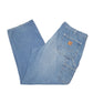 Mens Blue Carhartt Carpenter Dungaree Fit B13 JeansW40 L30