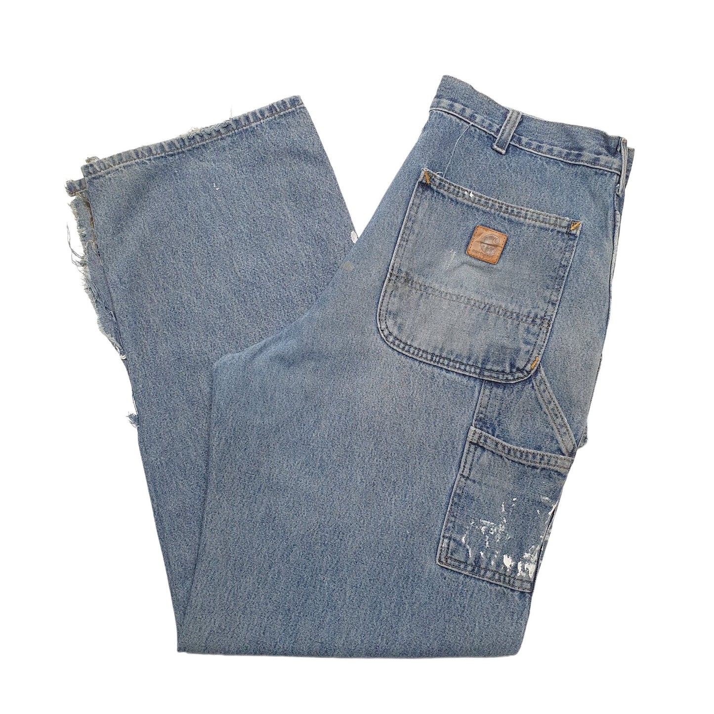 Mens Blue Carhartt  Carpenter Trousers