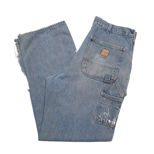 Mens Blue Carhartt  Carpenter Trousers