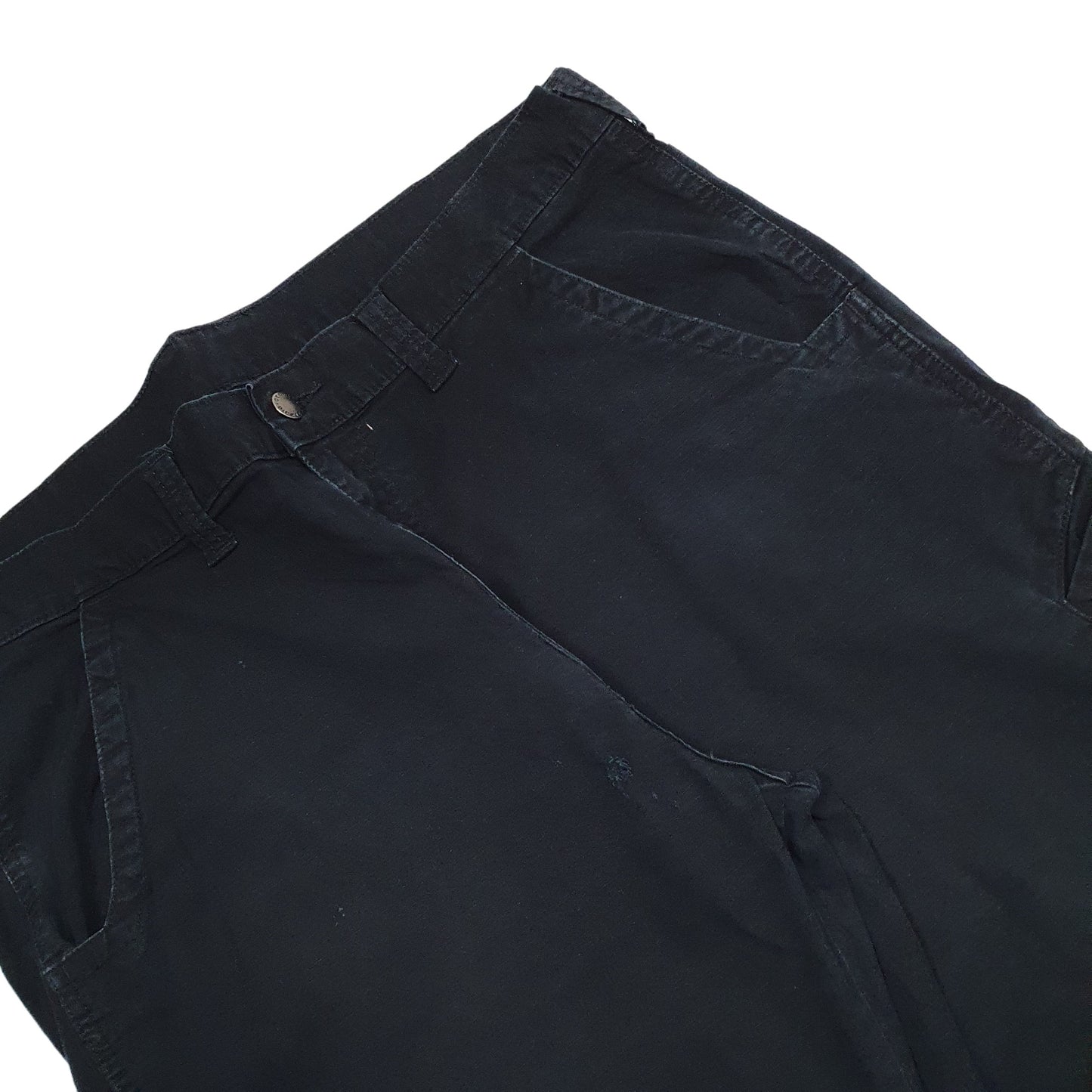 Mens Black Dickies  Chino Trousers