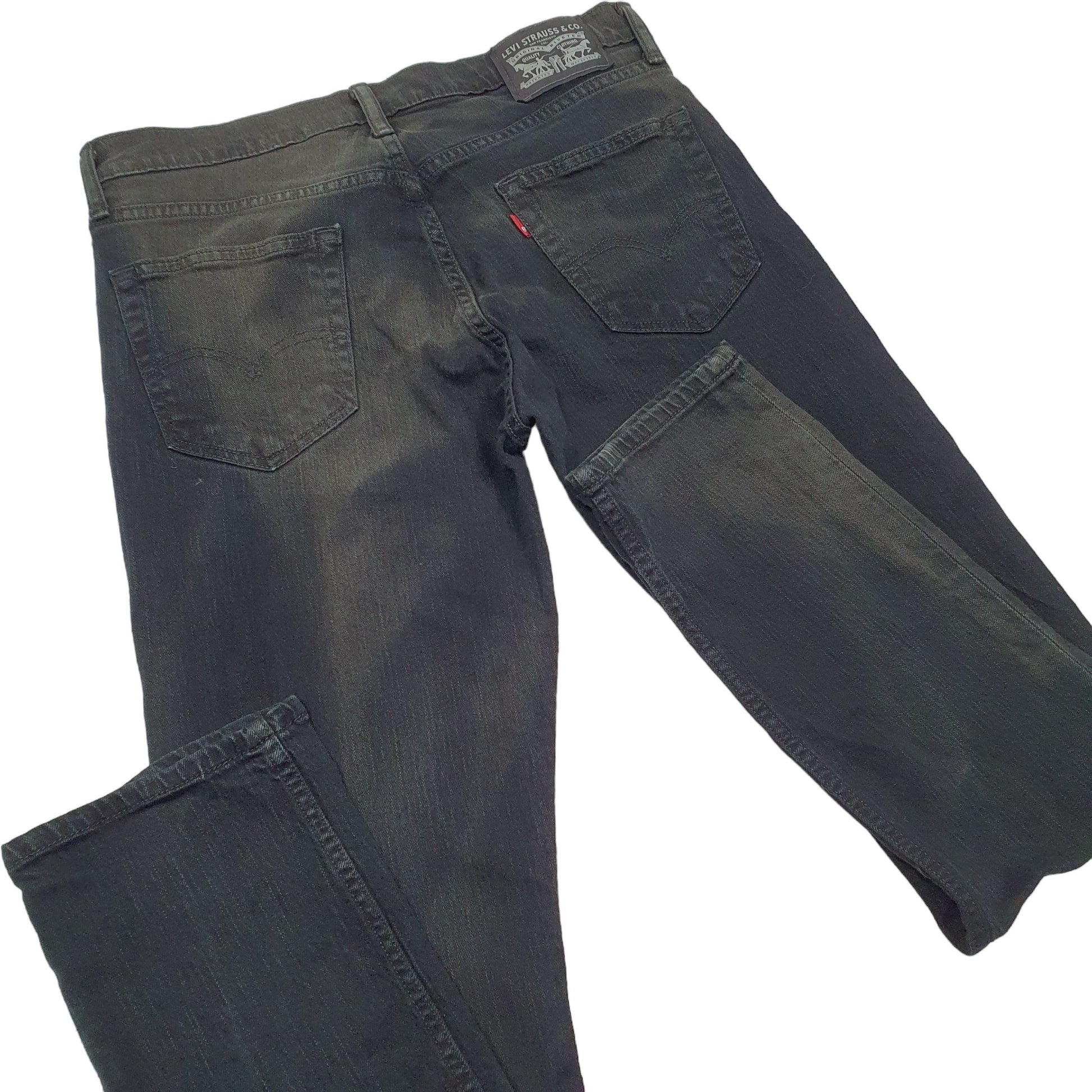 Mens Black Levis Stretch 511 JeansW34 L32