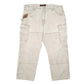 Mens Beige Wrangler Riggs Workwear Ripstop Cargo Trousers
