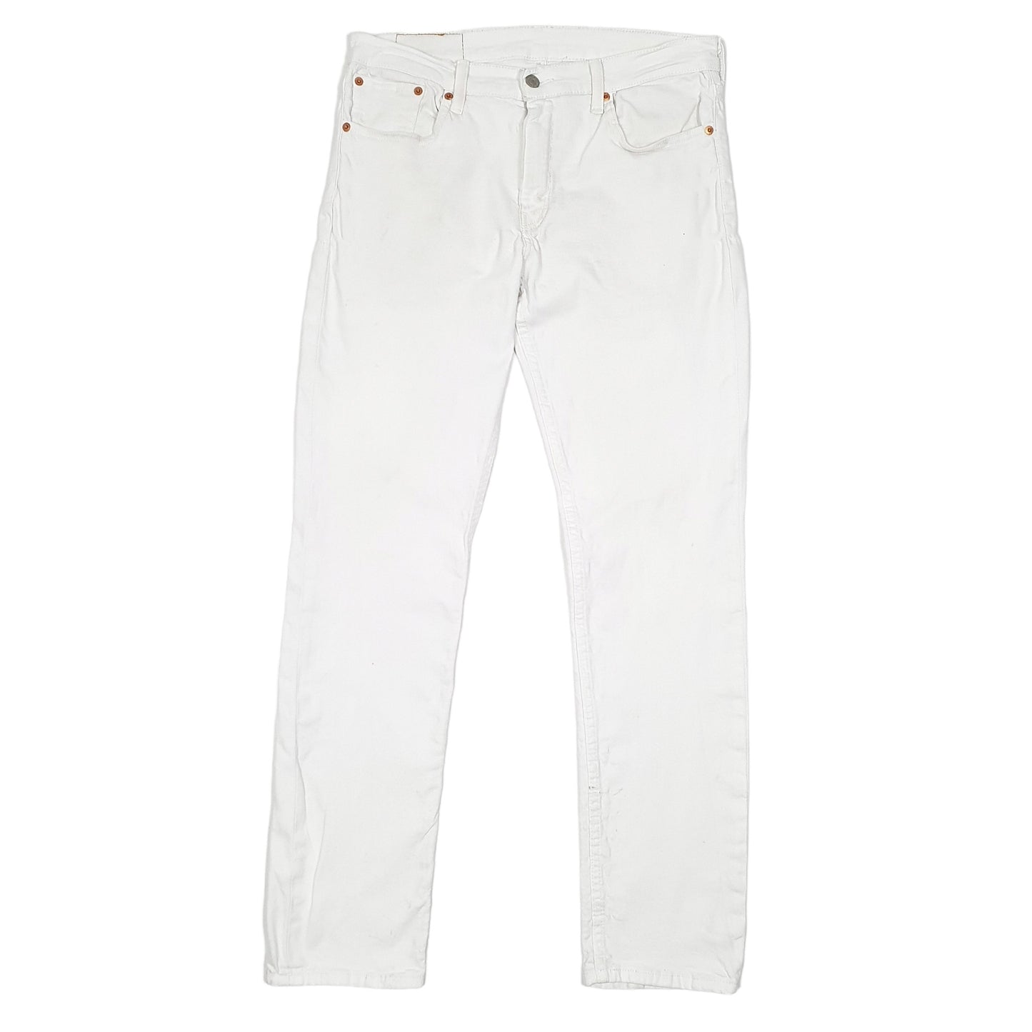 Mens White Levis Stretch 511 JeansW32 L32