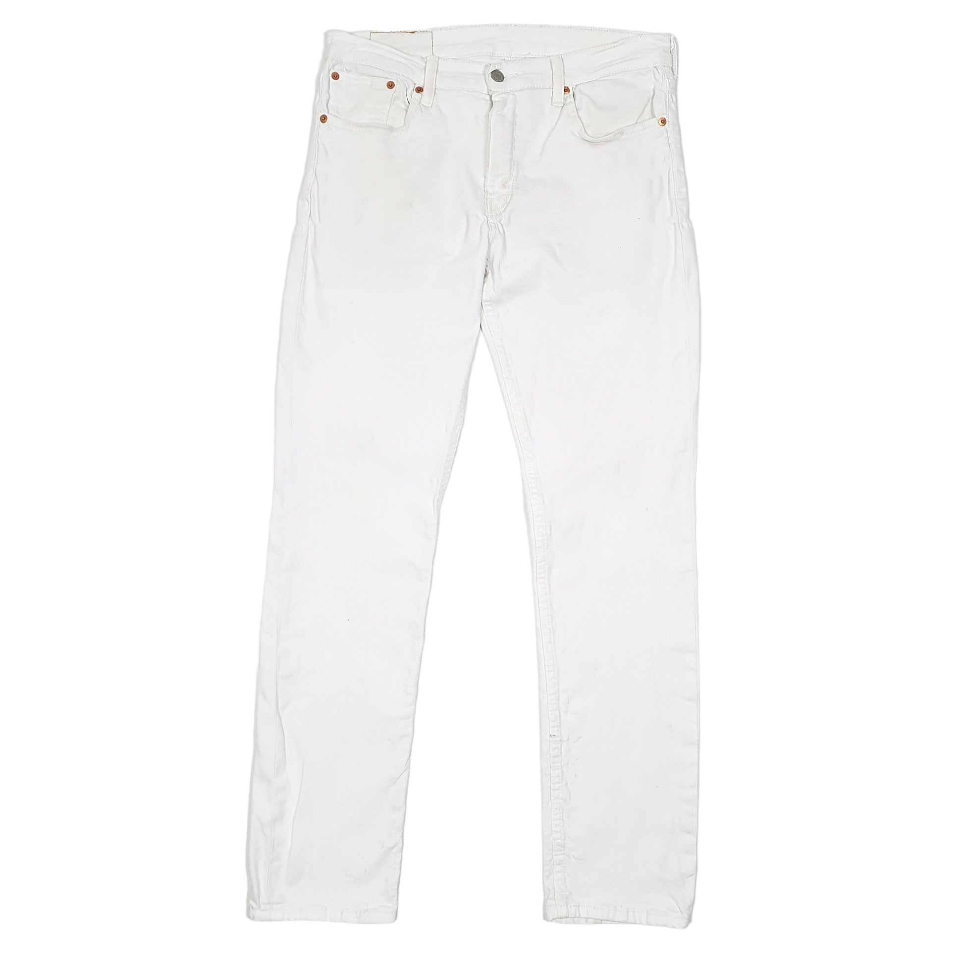 Mens White Levis Stretch 511 JeansW32 L32