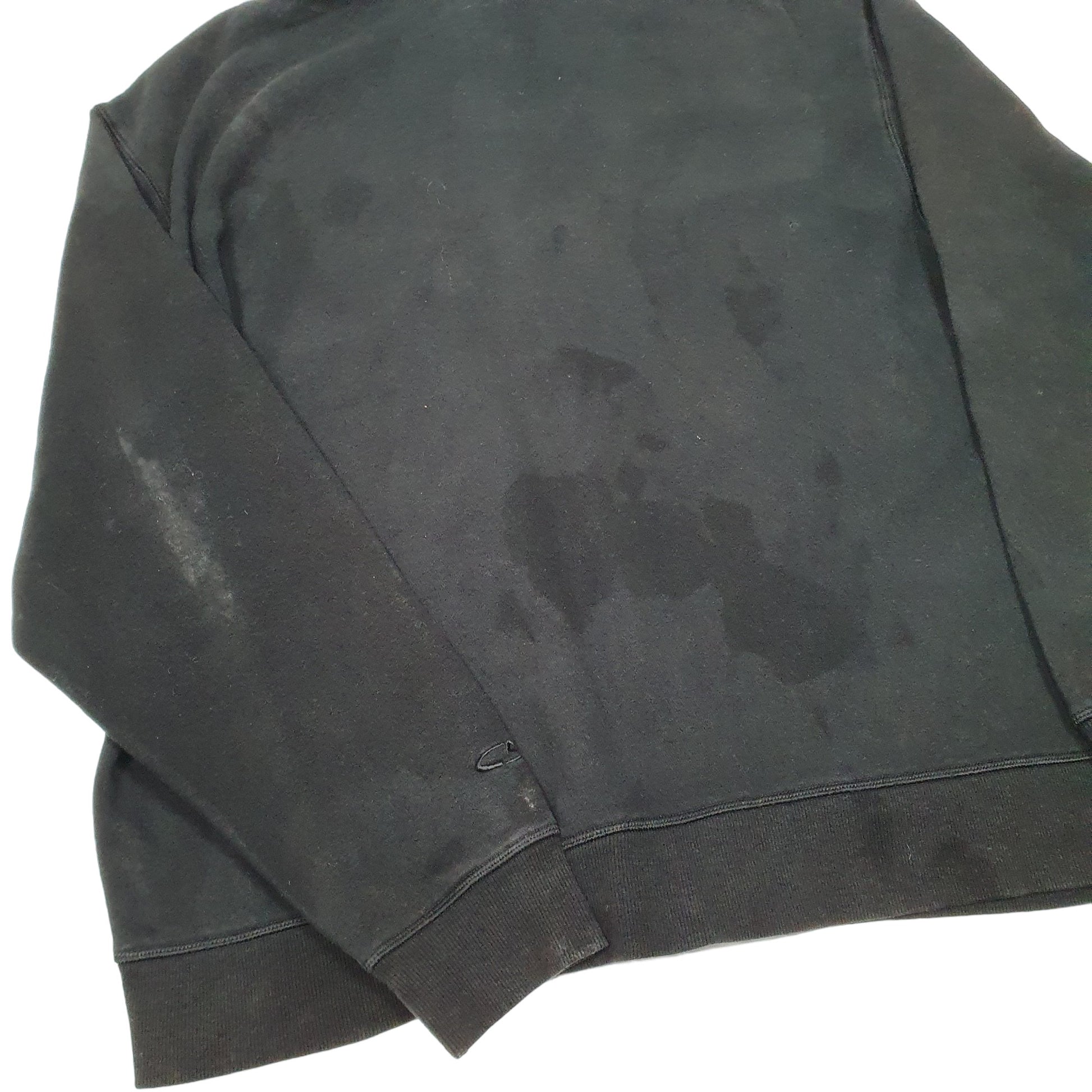 Mens Black Champion Hoodie Cross Fit Dixie Full Zip Jumper