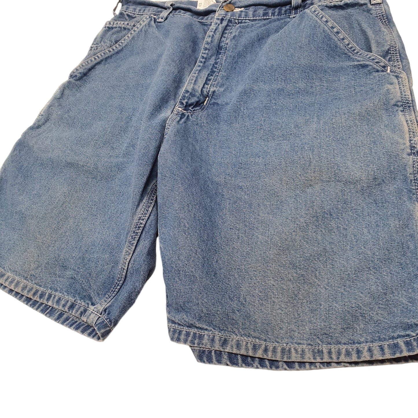 Mens Blue Carhartt Carpenter B28 Denim Shorts