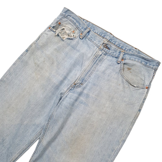 Mens Blue Levis  550 JeansW40 L30