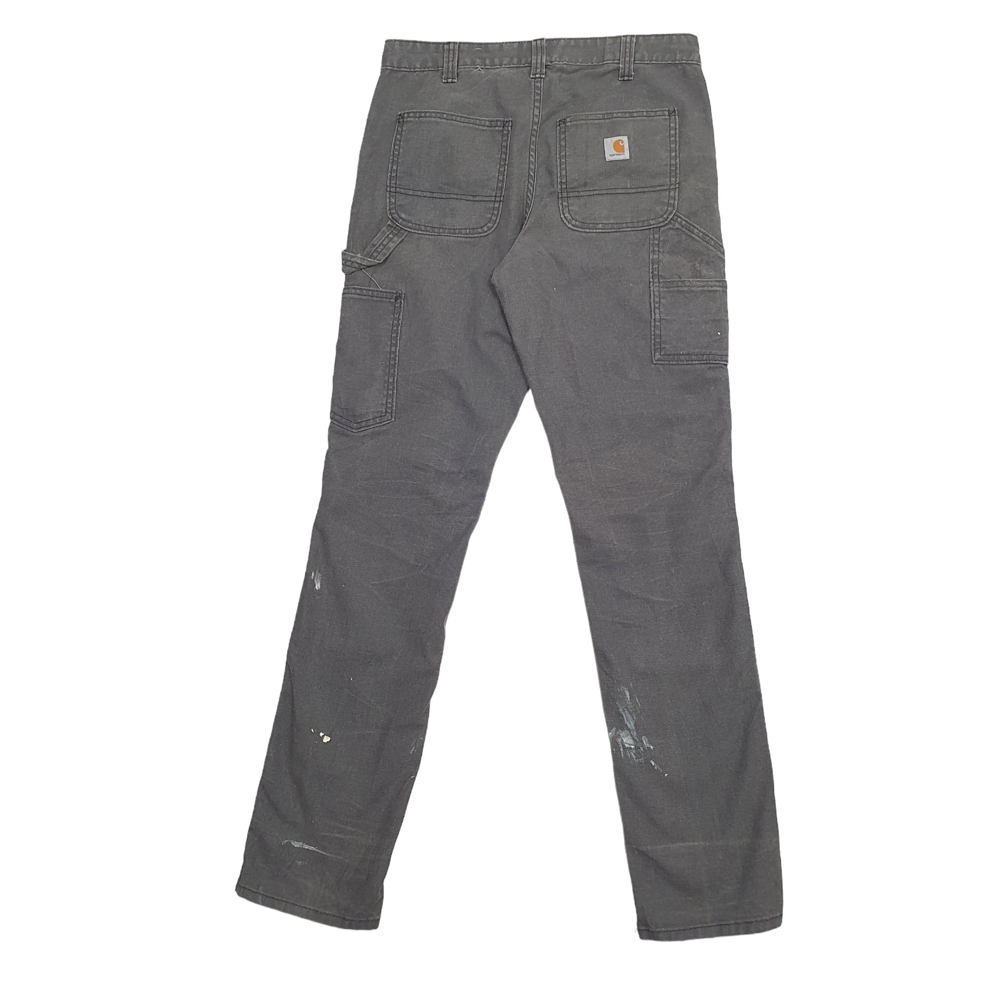 Womens Black Carhartt  Carpenter Trousers