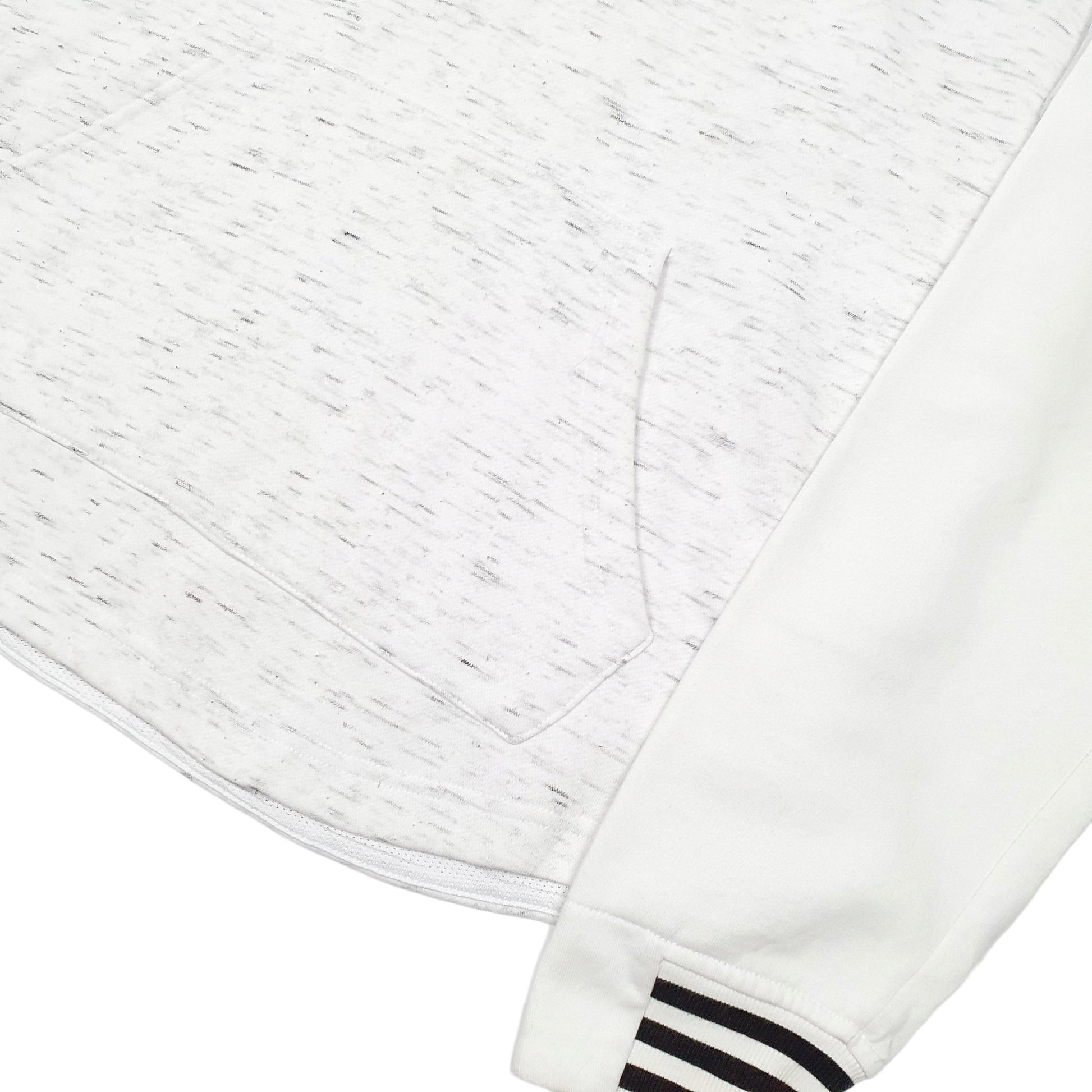Mens White Adidas  Hoodie Jumper