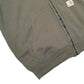 Mens Khaki Carhartt Lined Thermal Full Zip Jumper