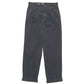 Mens Black Dockers Double Pleated Corduroy Trousers