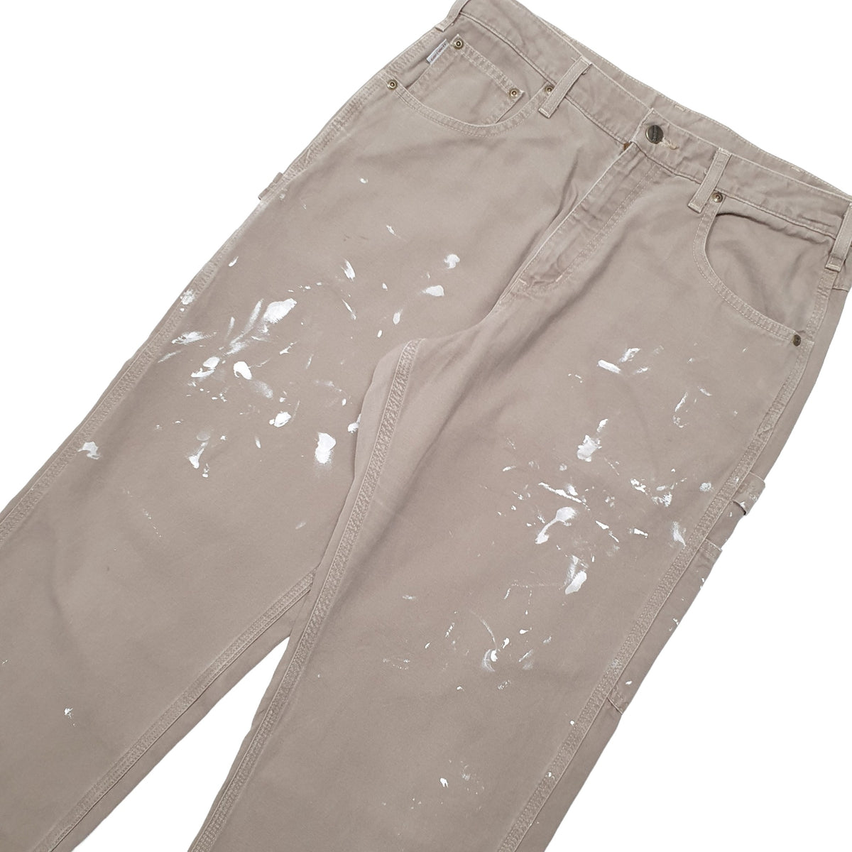 Mens Brown Carhartt B159 Carpenter Trousers