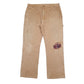 Mens Tan Dickies Lined Thermal Winter Carpenter Trousers