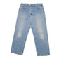 Mens Blue Carhartt B167 Carpenter JeansW38 L32