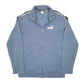 Mens Blue Puma Sweatshirt Track Top Full Zip Jumper