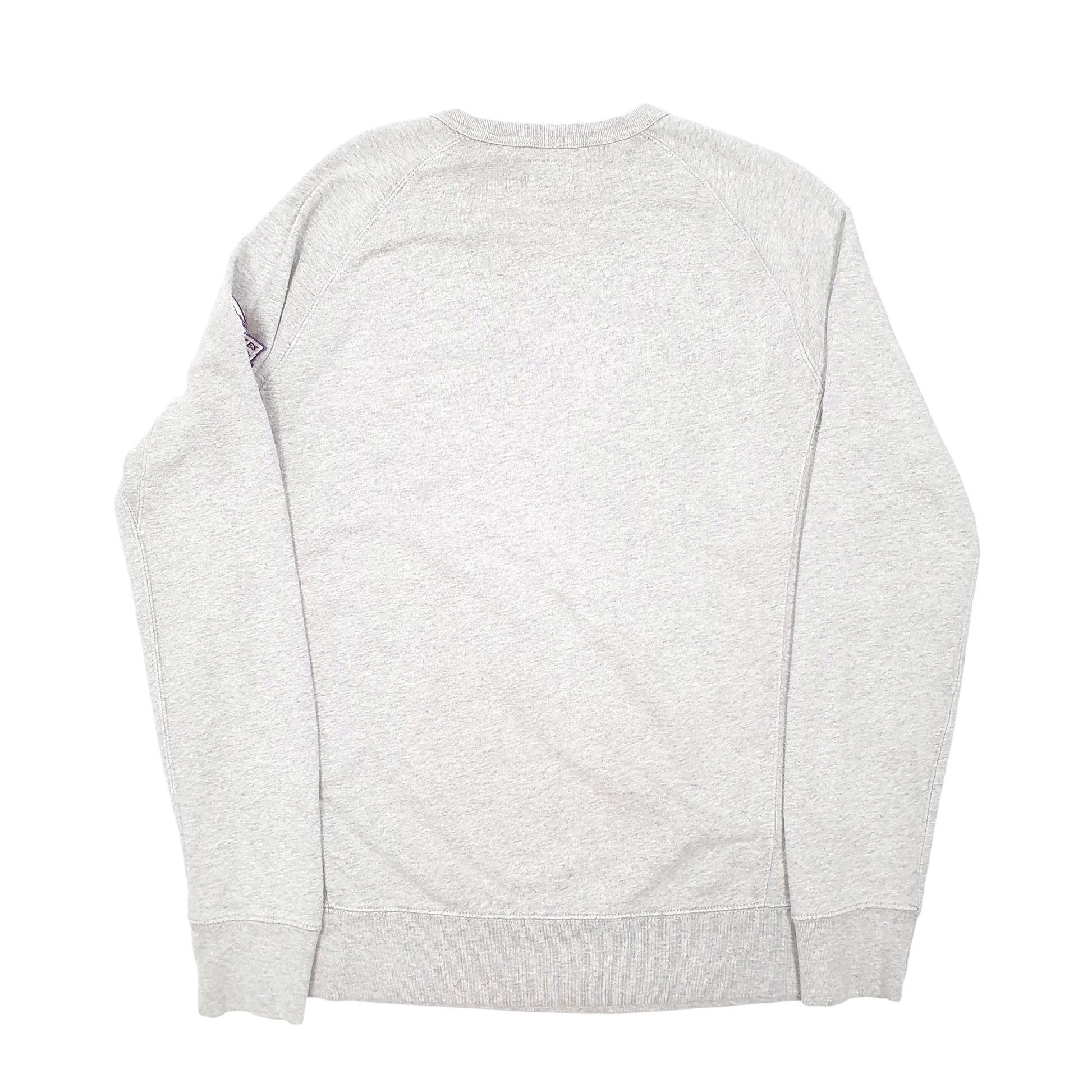 Mens Grey Levis NBA Lakers Basketball Crewneck Jumper