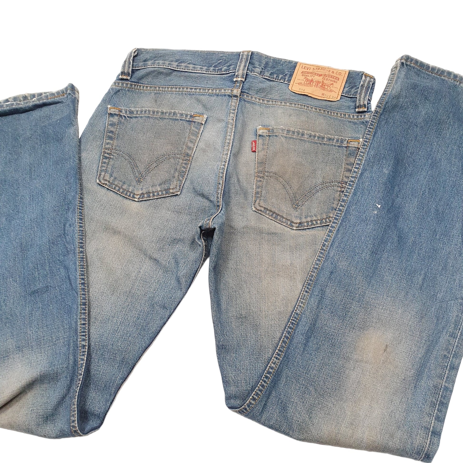 Mens Blue Levis  506 JeansW30 L34