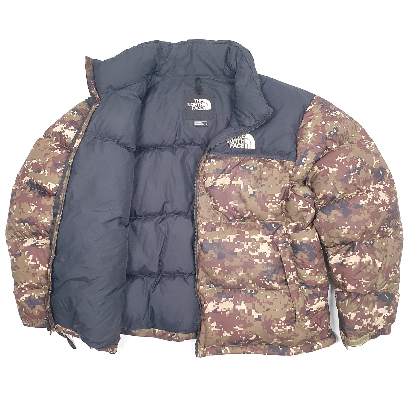 Mens Camo The North Face Digi Ltd Edition Retro Nuptse 1996  Coat