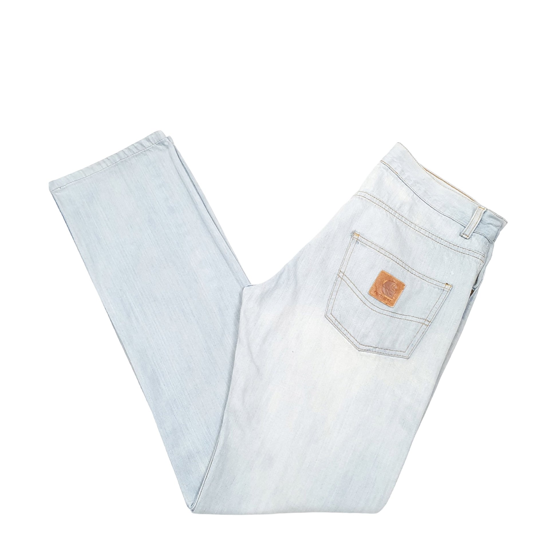 Mens Blue Carhartt Carpenter Carpenter JeansW30 L32