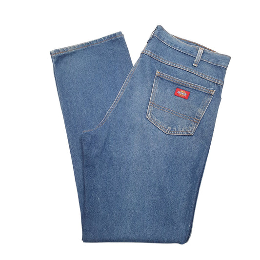 Mens Blue Dickies  Relaxed JeansW38 L34