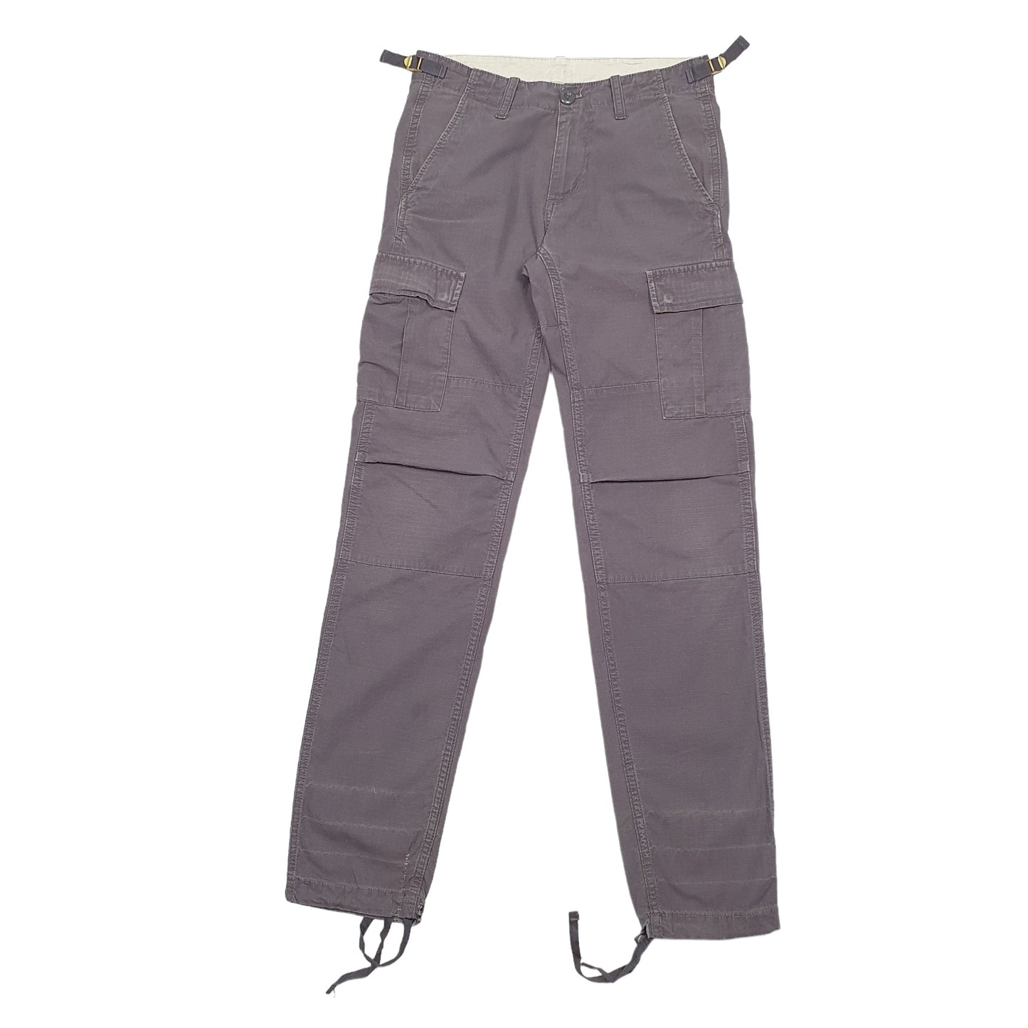 Mens Grey Carhartt Ripstop Cargo Trousers