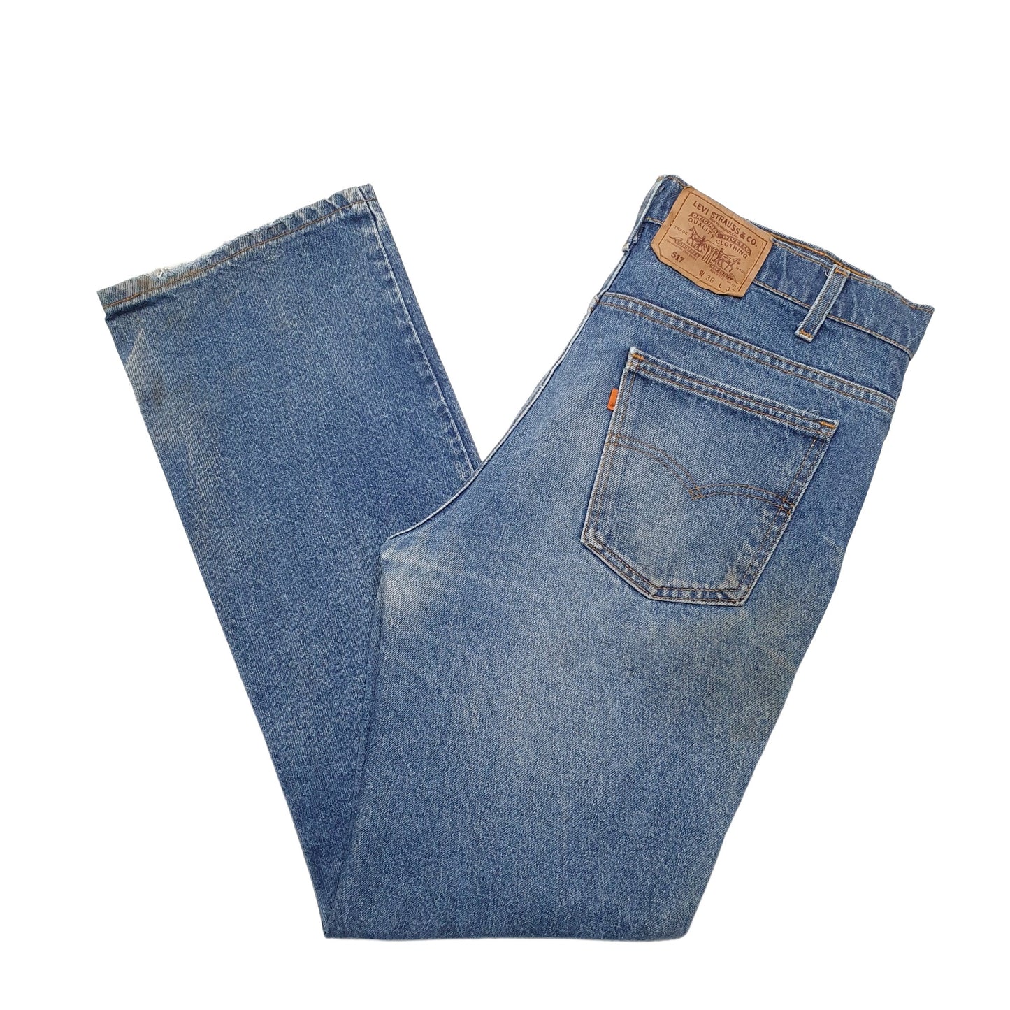 Mens Blue Levis  517 JeansW36 L32