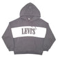Womens Grey Levis  Hoodie Jumper