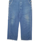 Mens Blue Dickies Denim Jeans Overalls Dungaree Trousers
