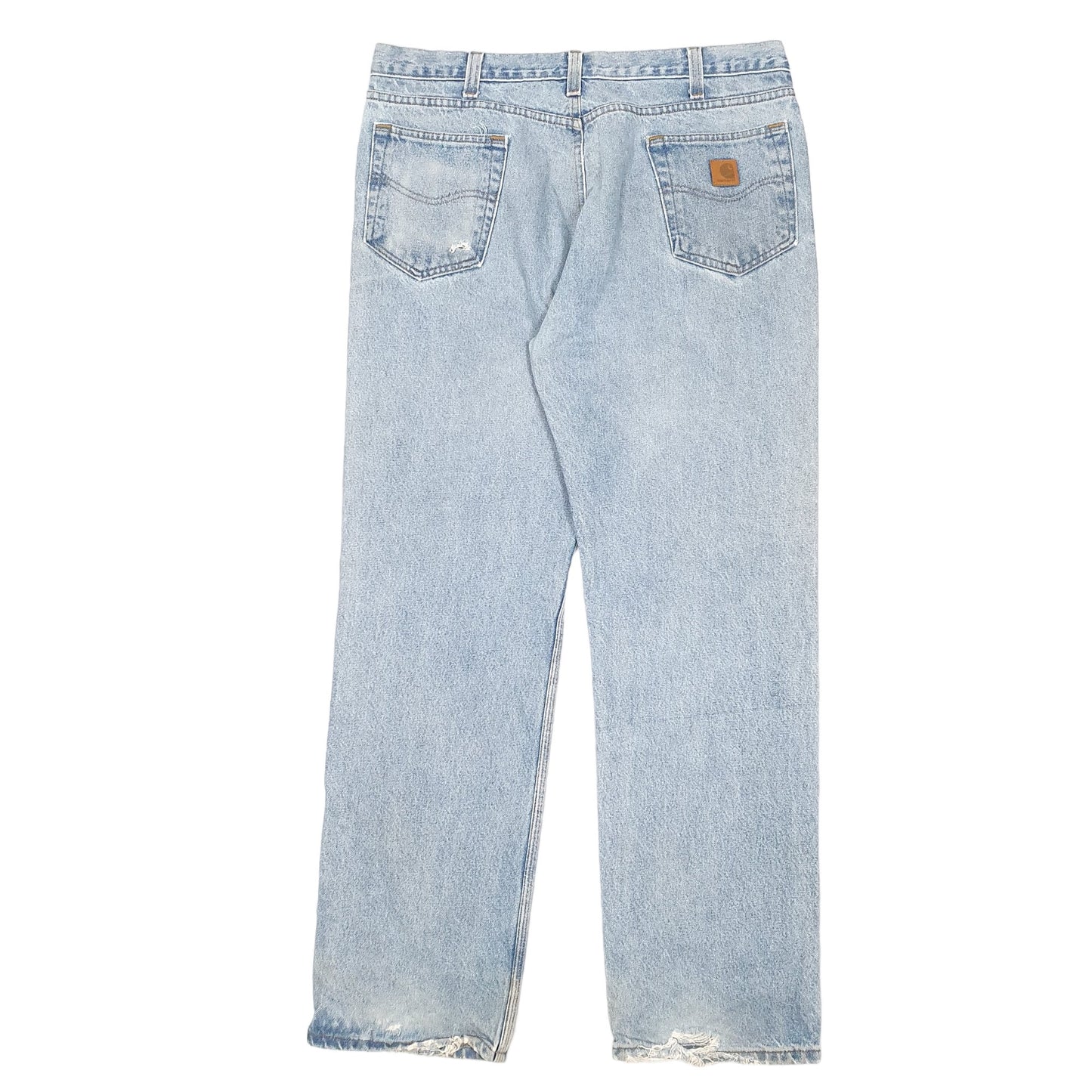 Mens Blue Carhartt Carpenter Casual JeansW38 L34