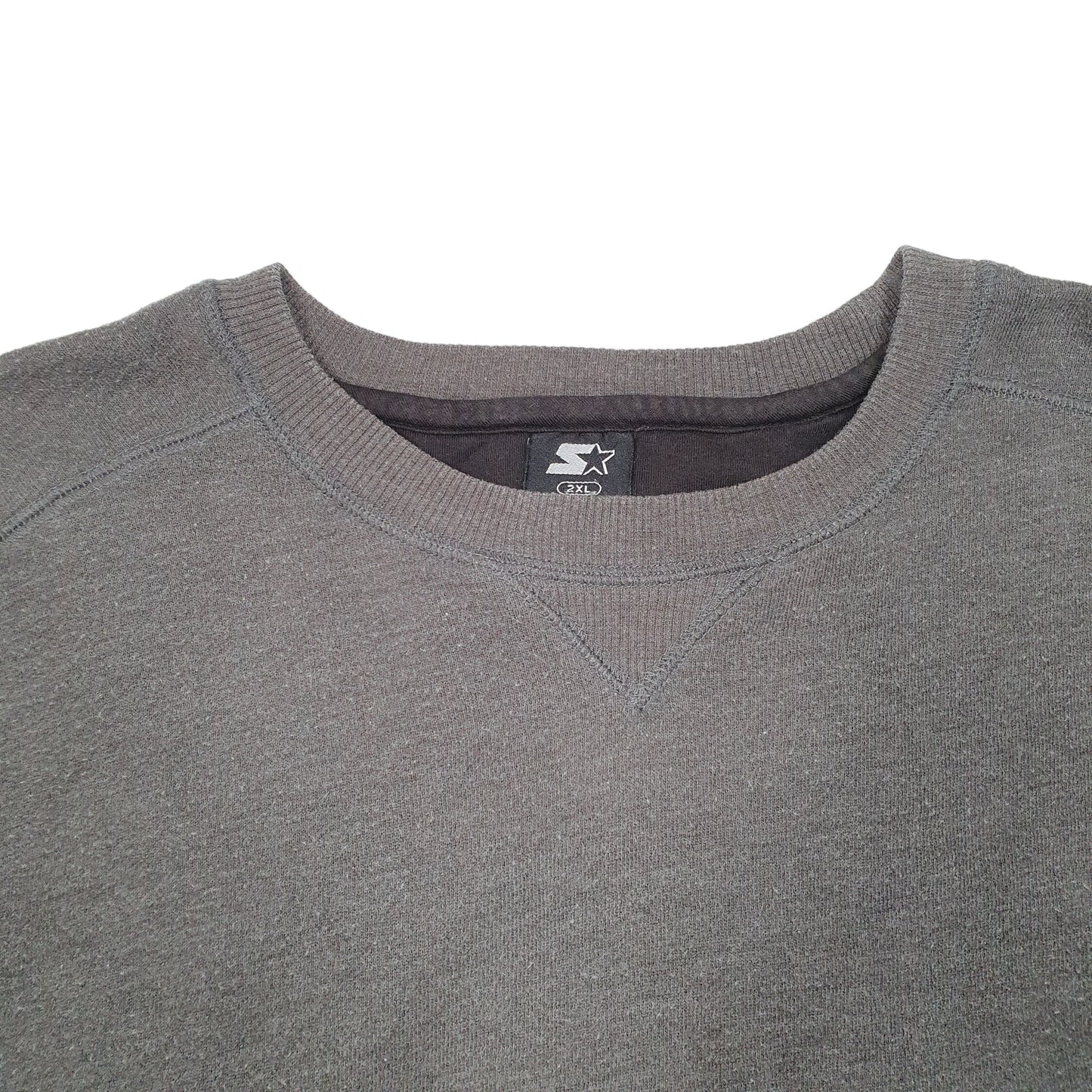 Mens Grey Starter  Crewneck Jumper