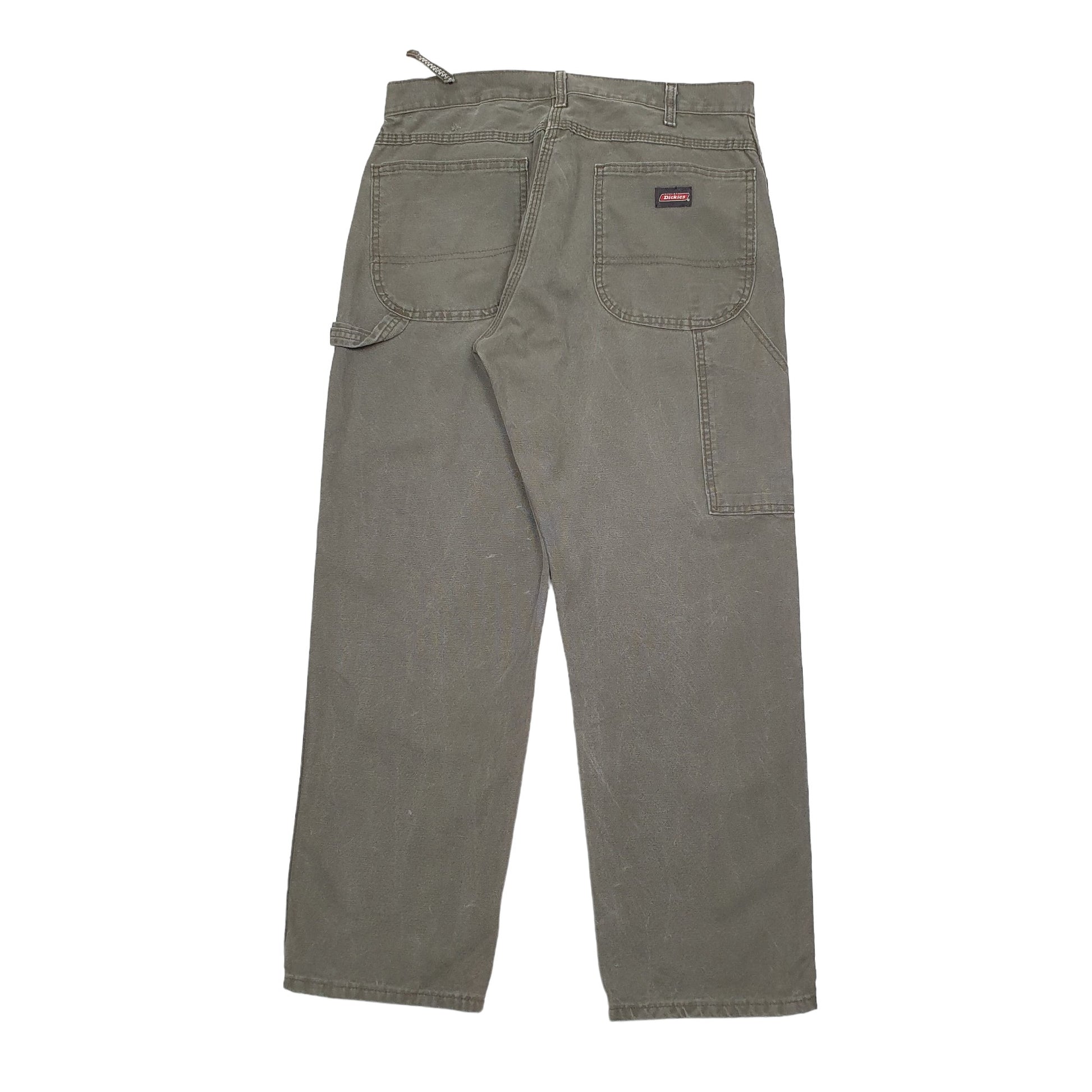 Mens Khaki Dickies  Carpenter Trousers