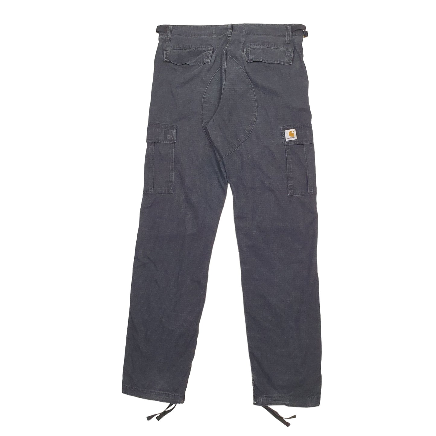 Mens Black Carhartt Aviation Pant Ripstop Cargo Trousers