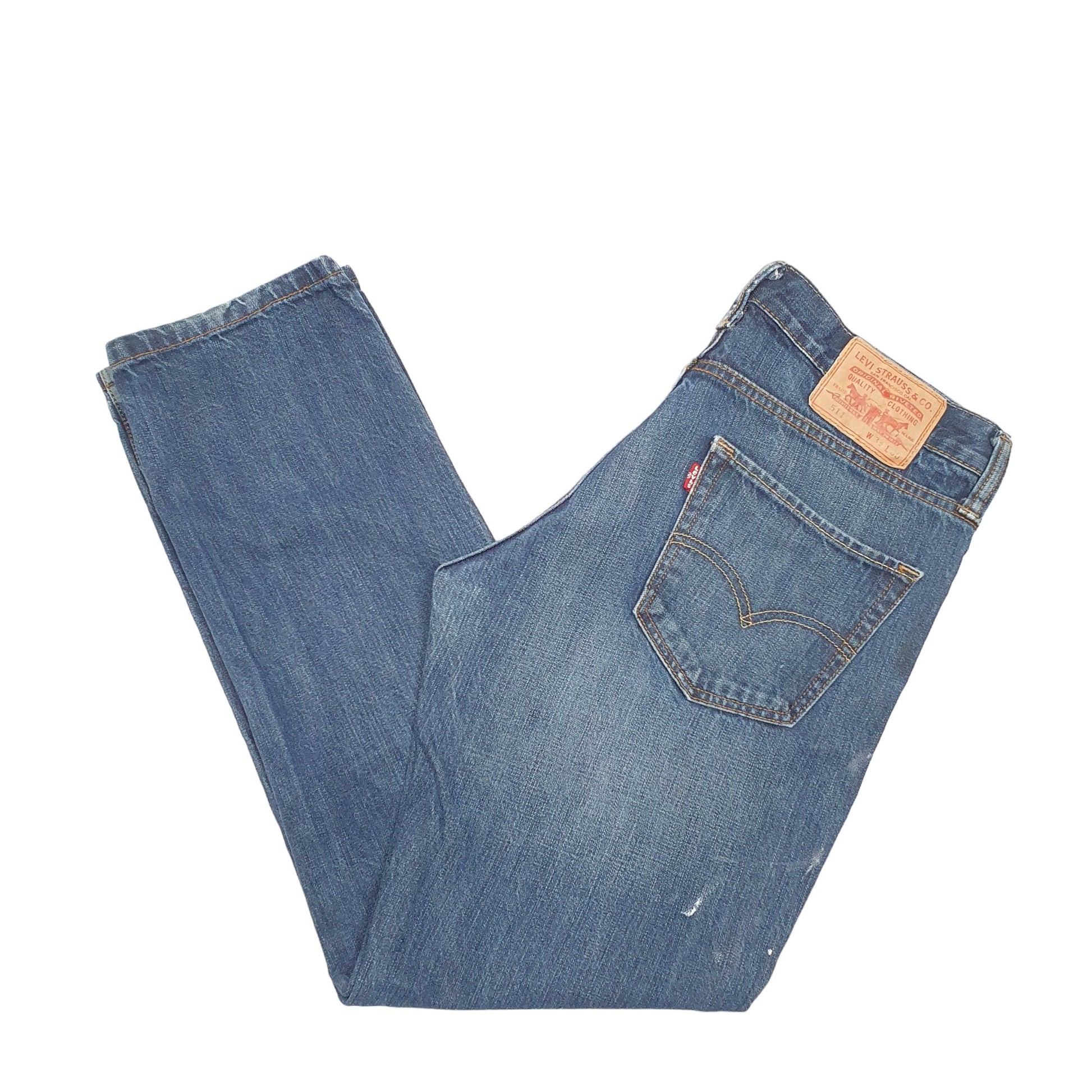 Mens Blue Levis  511 JeansW33 L30