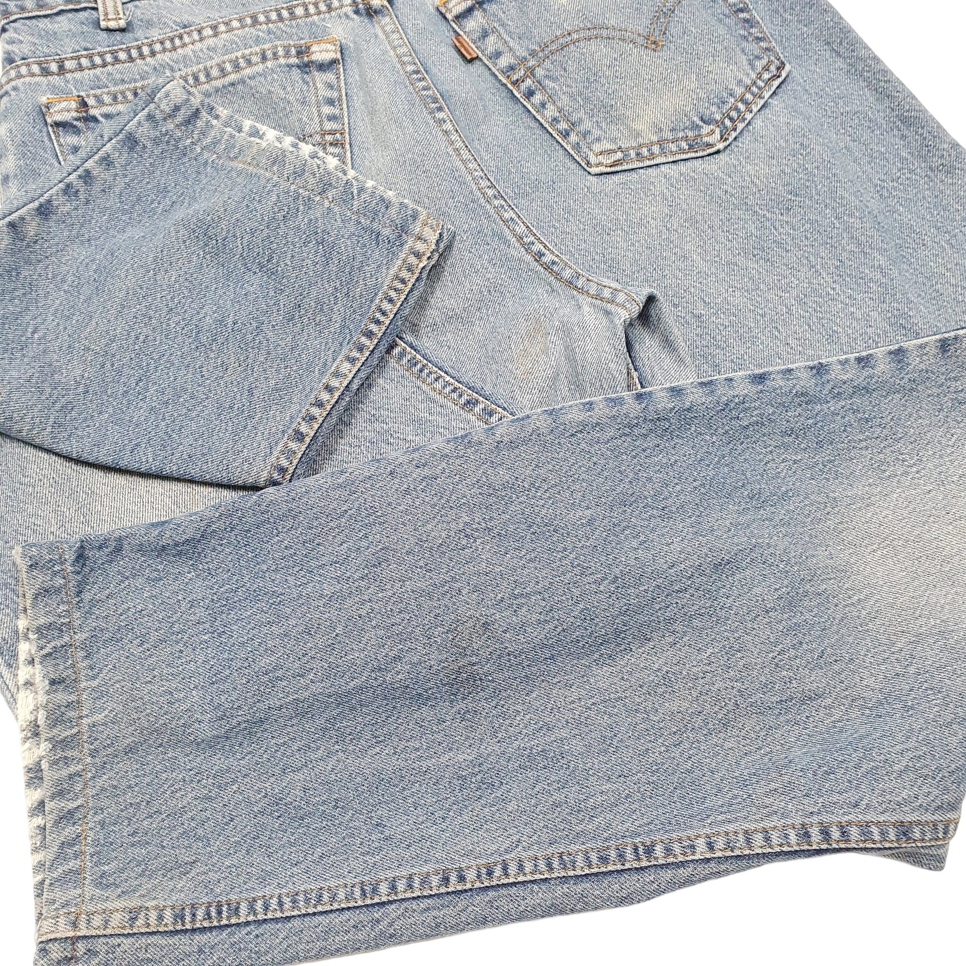 Mens Blue Levis Vintage 540 Relaxed Signature JeansW34 L30